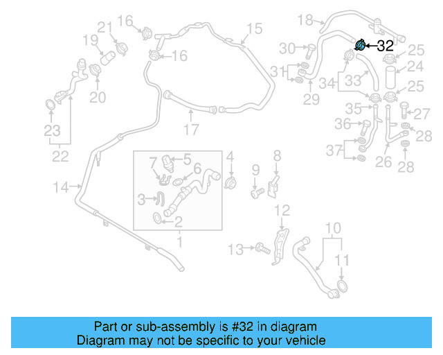 Overflow Hose Clamp N-906-867-01 - View 363