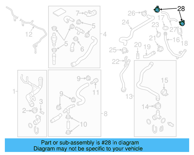 Overflow Hose Clamp N-906-867-01 - View 145