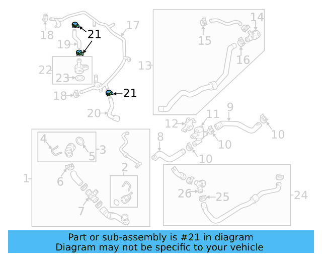 Overflow Hose Clamp N-906-867-01 - View 19