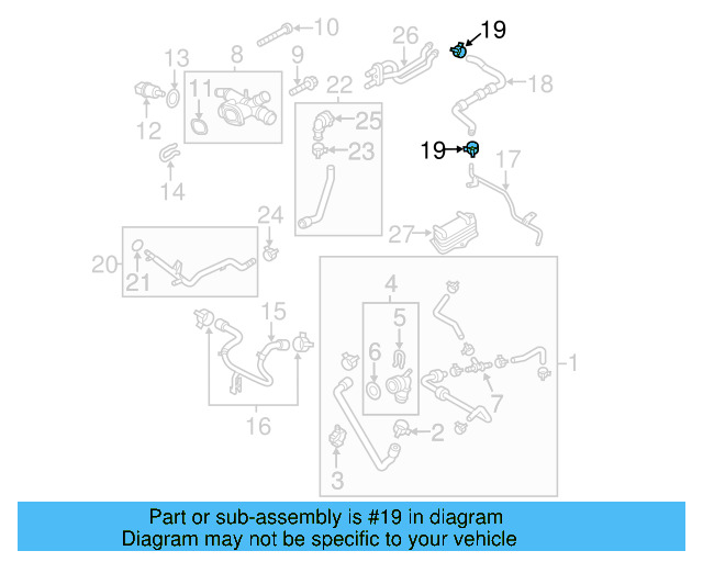 Overflow Hose Clamp N-906-867-01 - View 512