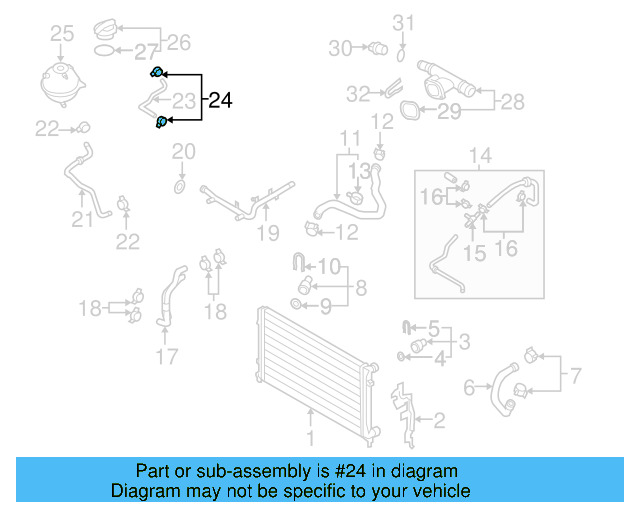 Overflow Hose Clamp N-906-867-01 - View 204