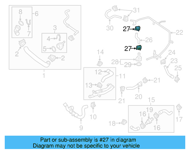 Lower Hose Clamp N-906-871-01 - View 173