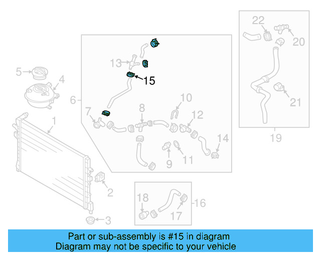Overflow Hose Clamp N-906-867-01 - View 470