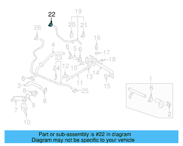 Overflow Hose Clamp N-906-867-01 - View 143
