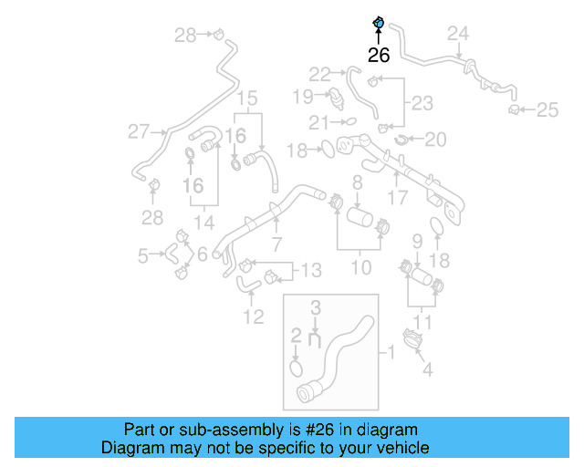 Overflow Hose Clamp N-906-867-01 - View 481