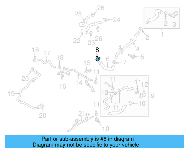 Lower Hose Clamp N-906-871-01 - View 160