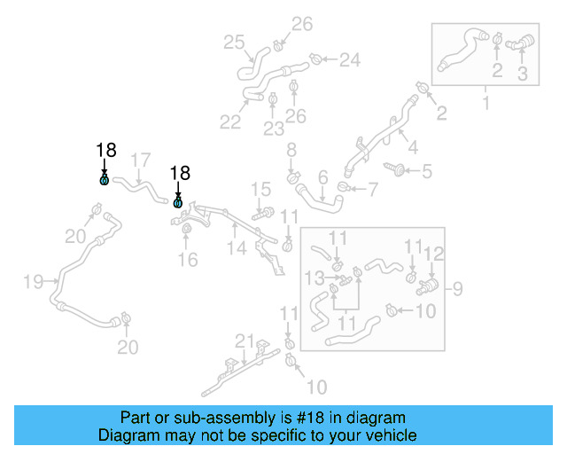 Reservoir Hose Clamp N-906-869-02 - View 148
