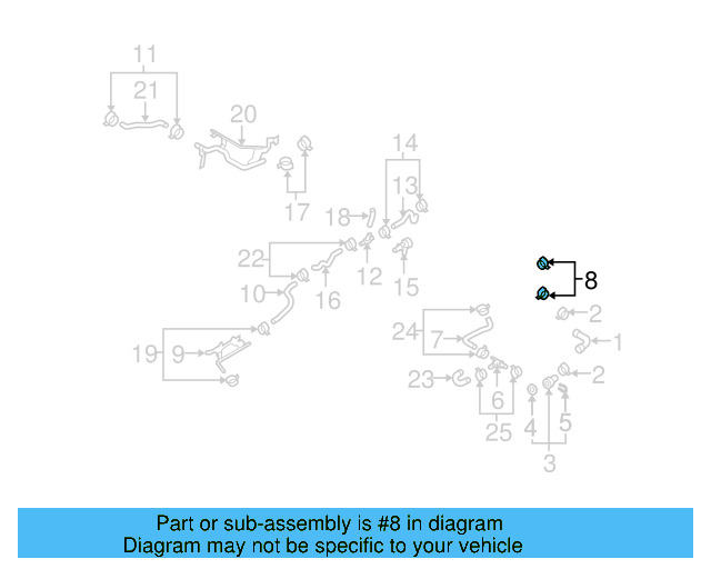 Overflow Hose Clamp N-906-867-01 - View 68