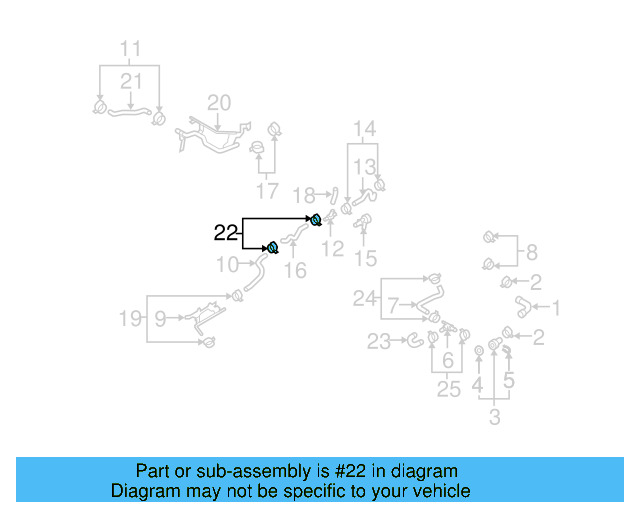 Overflow Hose Clamp N-906-867-01 - View 67