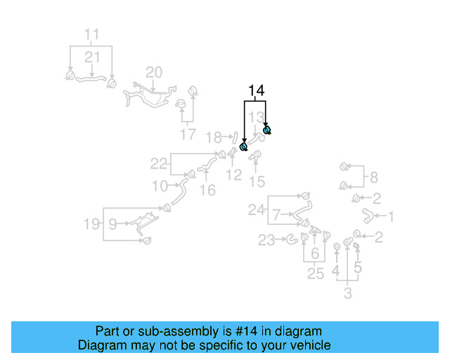 Overflow Hose Clamp N-906-867-01 - View 65