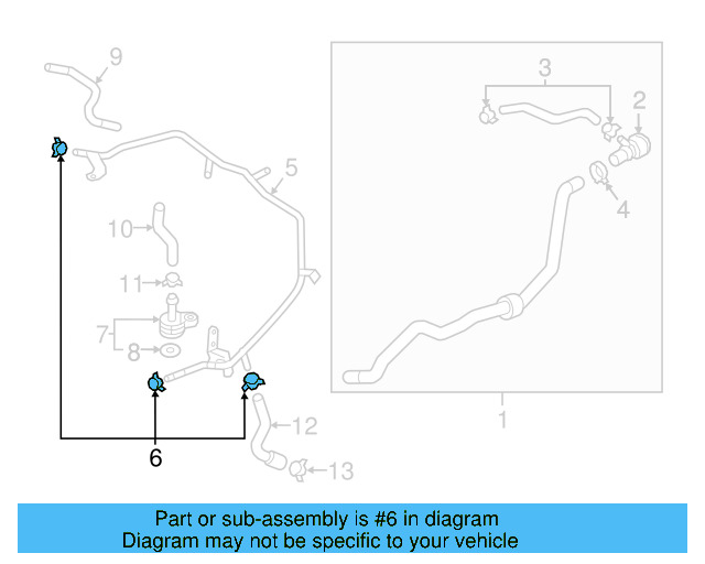 Overflow Hose Clamp N-906-867-01 - View 436