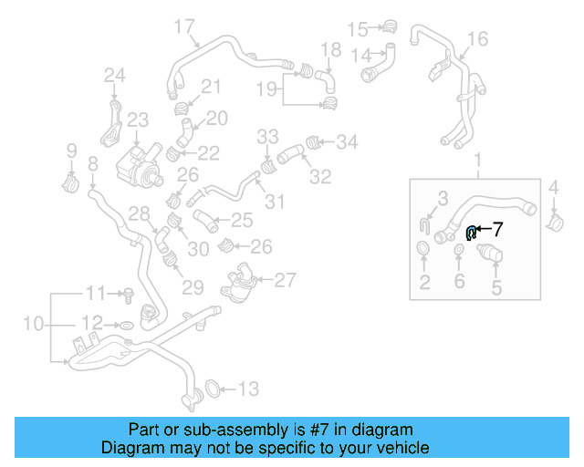 Temp Sensor Retainer Spring 032-121-142 - View 222