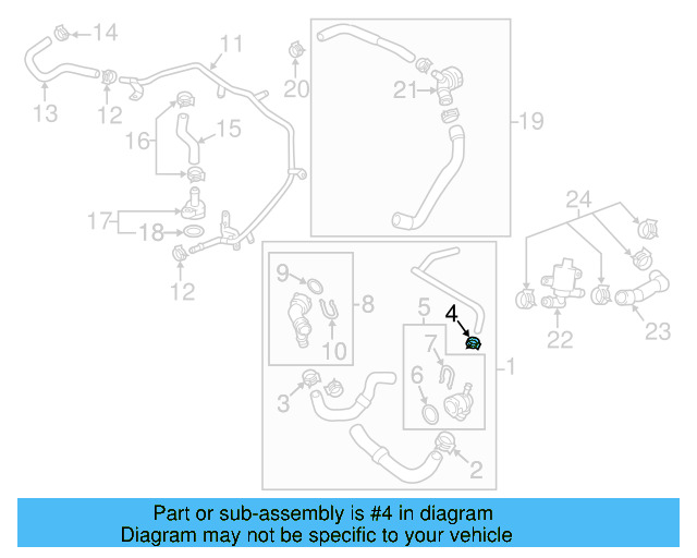 Lower Hose Clamp N-906-871-01 - View 179