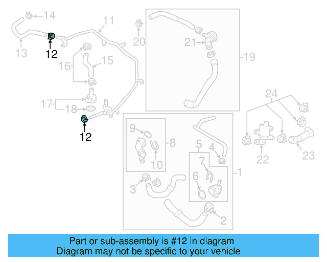 Overflow Hose Clamp N-906-867-01 - View 131