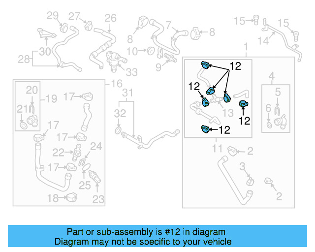 Overflow Hose Clamp N-906-867-01 - View 52