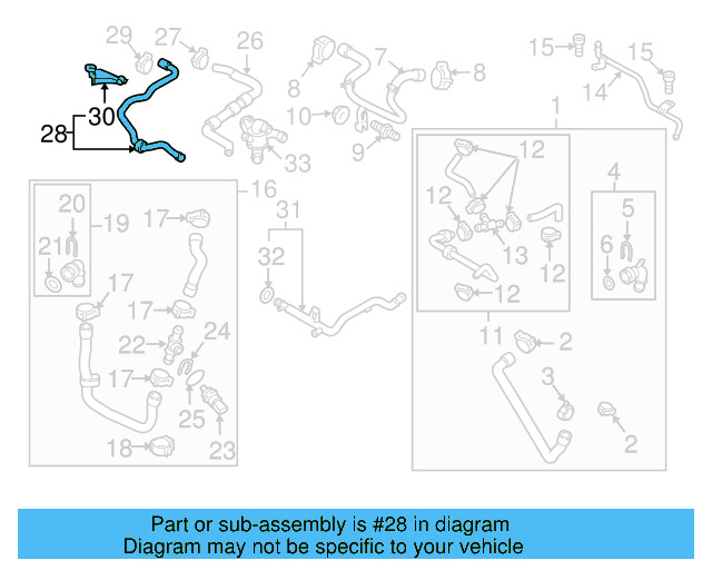Reservoir Hose Clamp N-906-869-02 - View 61