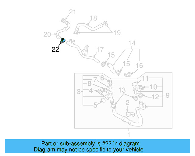 Reservoir Hose Clamp N-906-869-02 - View 59