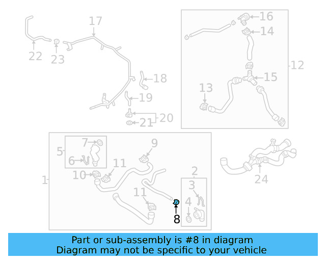 Overflow Hose Clamp N-906-867-01 - View 341