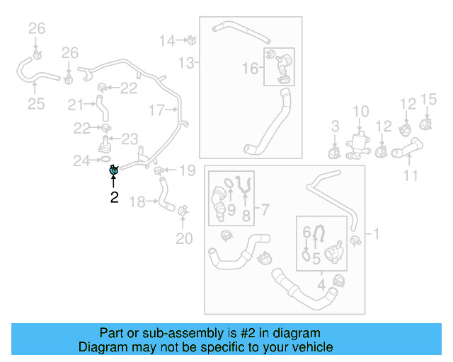 Overflow Hose Clamp N-906-867-01 - View 309