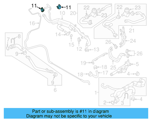 Overflow Hose Clamp N-906-867-01 - View 248
