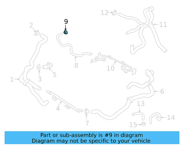 Overflow Hose Clamp N-906-867-01 - View 396