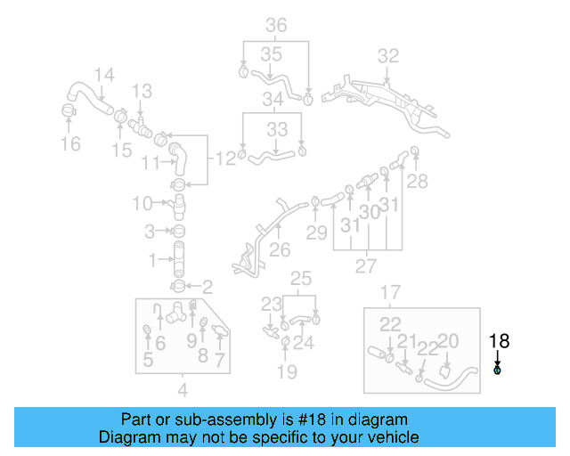 Overflow Hose Clamp N-906-867-01 - View 217
