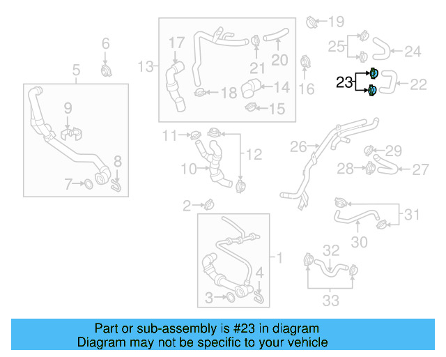 Reservoir Hose Clamp N-906-869-02 - View 52