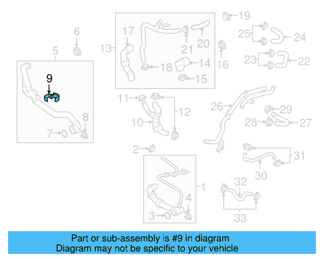 Reservoir Hose Clamp N-906-869-02 - View 56