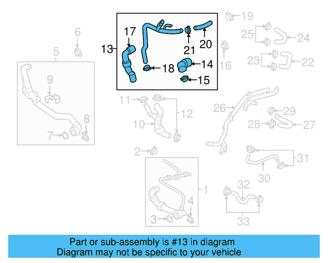 Tube Assembly 04L-121-064-AB