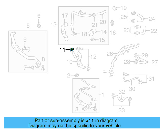 Reservoir Hose Clamp N-906-869-02 - View 46