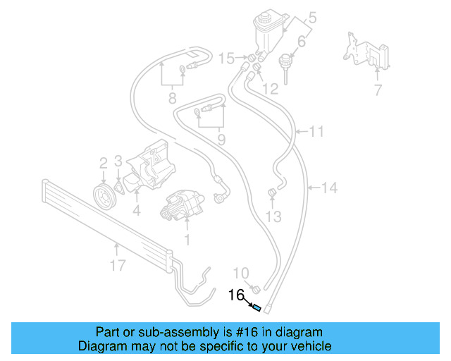 Reservoir Hose Clamp N-906-869-02 - View 23