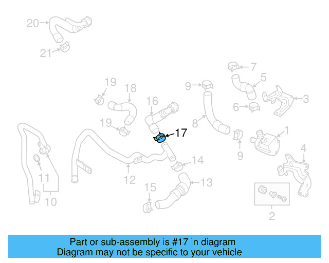 Lower Hose Clamp N-906-871-01 - View 154