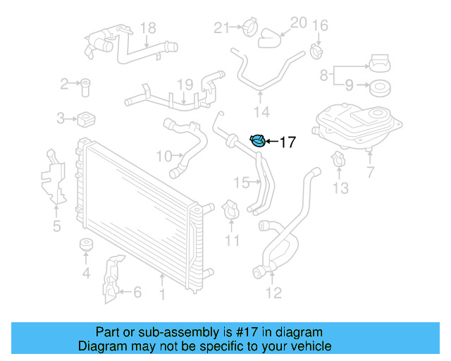 Reservoir Hose Clamp N-906-869-02 - View 170