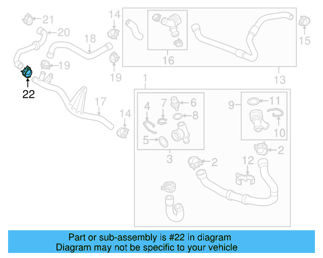 Reservoir Hose Clamp N-906-869-02 - View 35