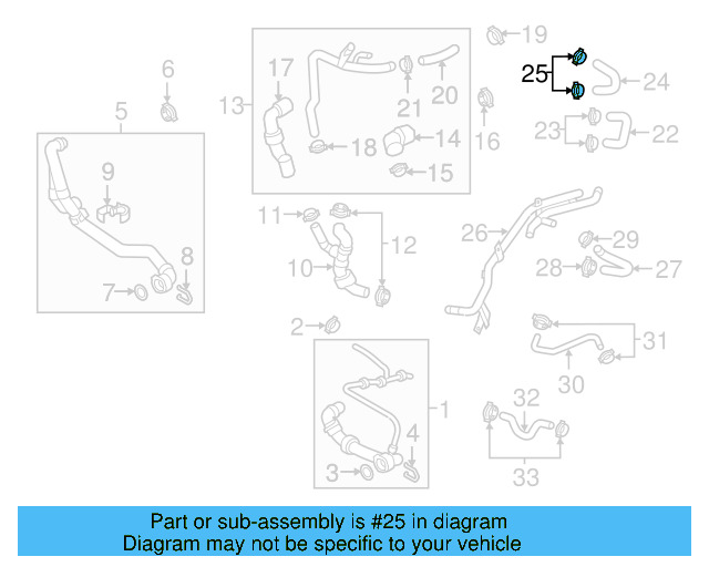 Hose & Tube Assembly Clamp N-909-264-01 - View 18