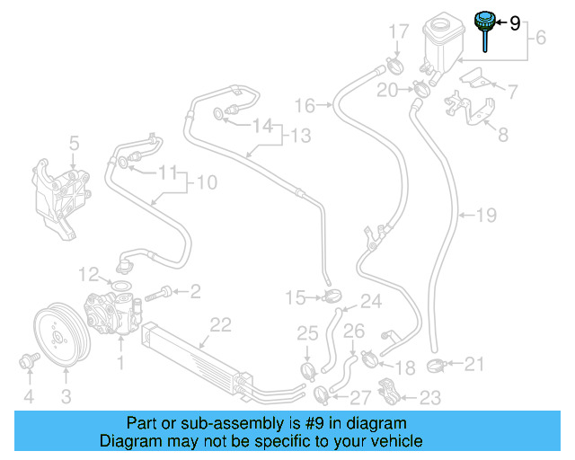 Reservoir Cap 7L6-422-376 - View 11