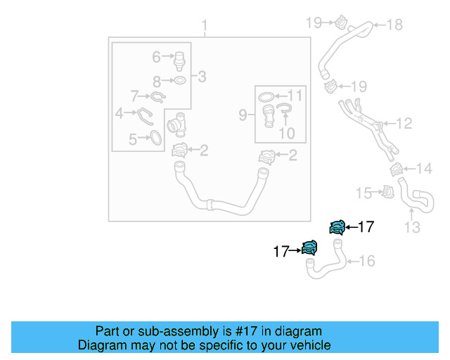 Reservoir Hose Clamp N-906-869-02 - View 242