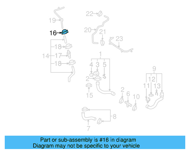 Reservoir Hose Clamp N-906-869-02 - View 39