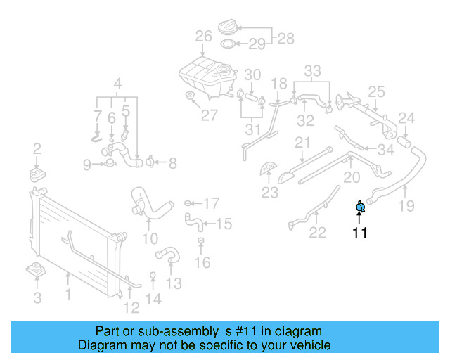 Lower Hose Clamp N-906-871-01 - View 184