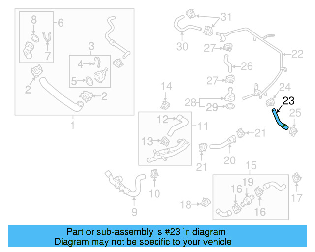 Reservoir Hose Clamp N-906-869-02 - View 78