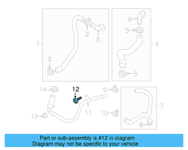 Pump Pulley Bolt N-910-522-01 - View 4