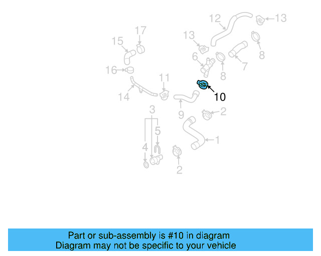 Lower Hose Clamp N-906-871-01 - View 111