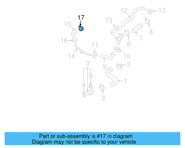 Lower Hose Clamp N-906-871-01 - View 113