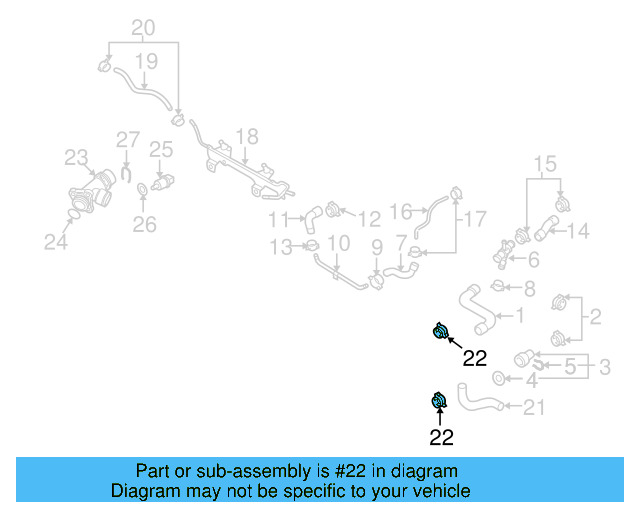 Lower Hose Clamp N-906-871-01 - View 73