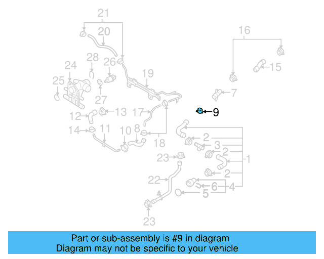Lower Hose Clamp N-906-871-01 - View 121