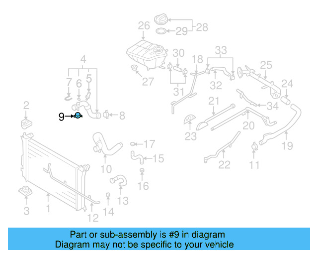 Lower Hose Clamp N-906-871-01 - View 151