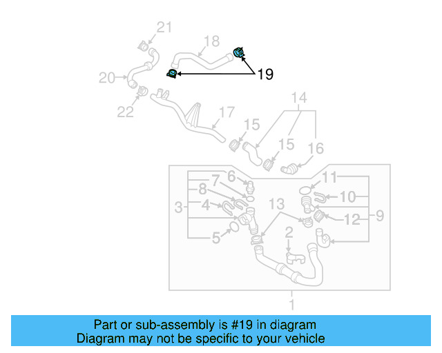 Lower Hose Clamp N-906-871-01 - View 18
