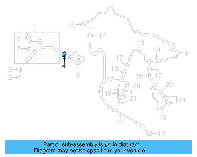 Upper Coupling Clamp N-909-265-01 - View 108