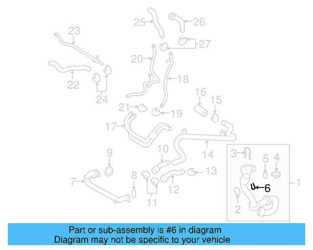 Temp Sensor Retainer Spring 032-121-142 - View 232