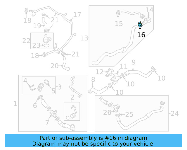 Water Hose Assembly Clamp N-906-872-01
